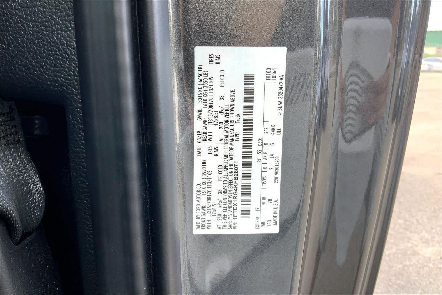 Used 2019 Magnetic Metallic Ford Raptor image 69