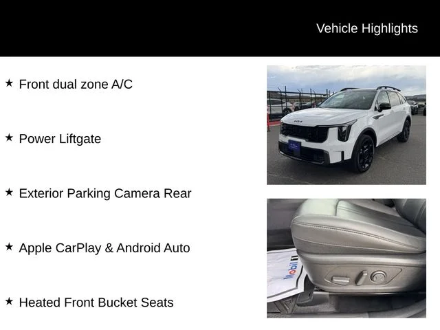 Used 2025 White Kia X-Line EX image 7