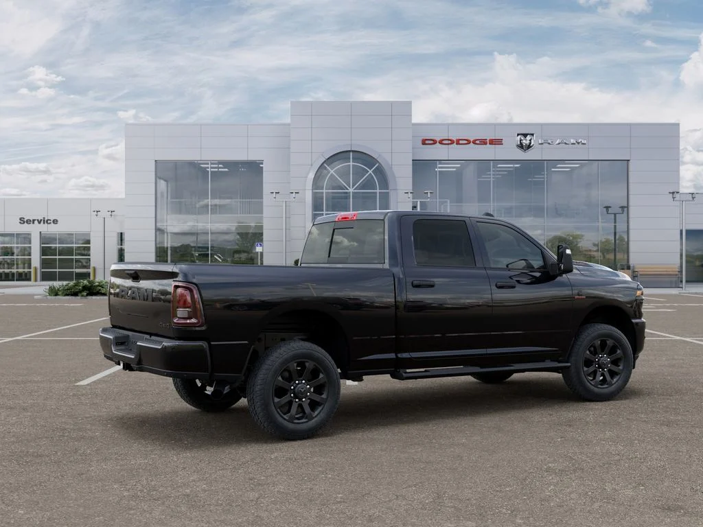 New 2026 Diamond Black Crystal Pearl-Coat Exterior Paint RAM Black Express image 4