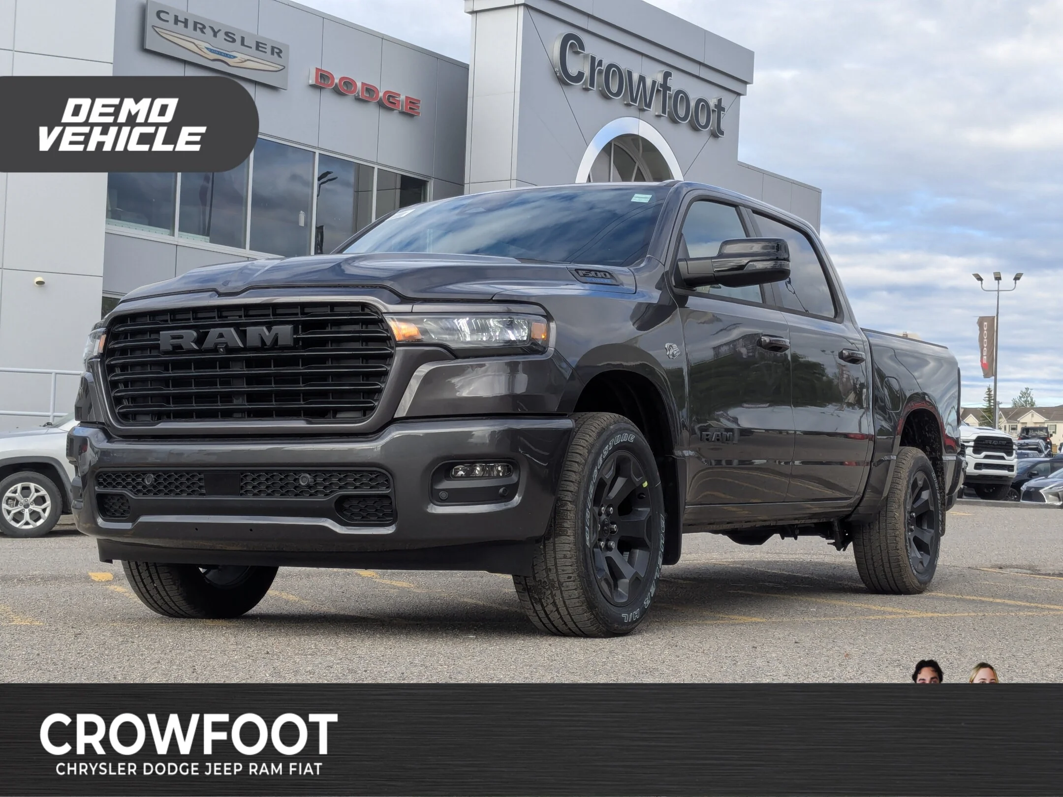New 2026 Grey RAM Sport - - Sport Perf Hood - 3.92 Rear Axle - Trailer Sway Control - Hill Start Assist & More! image 1