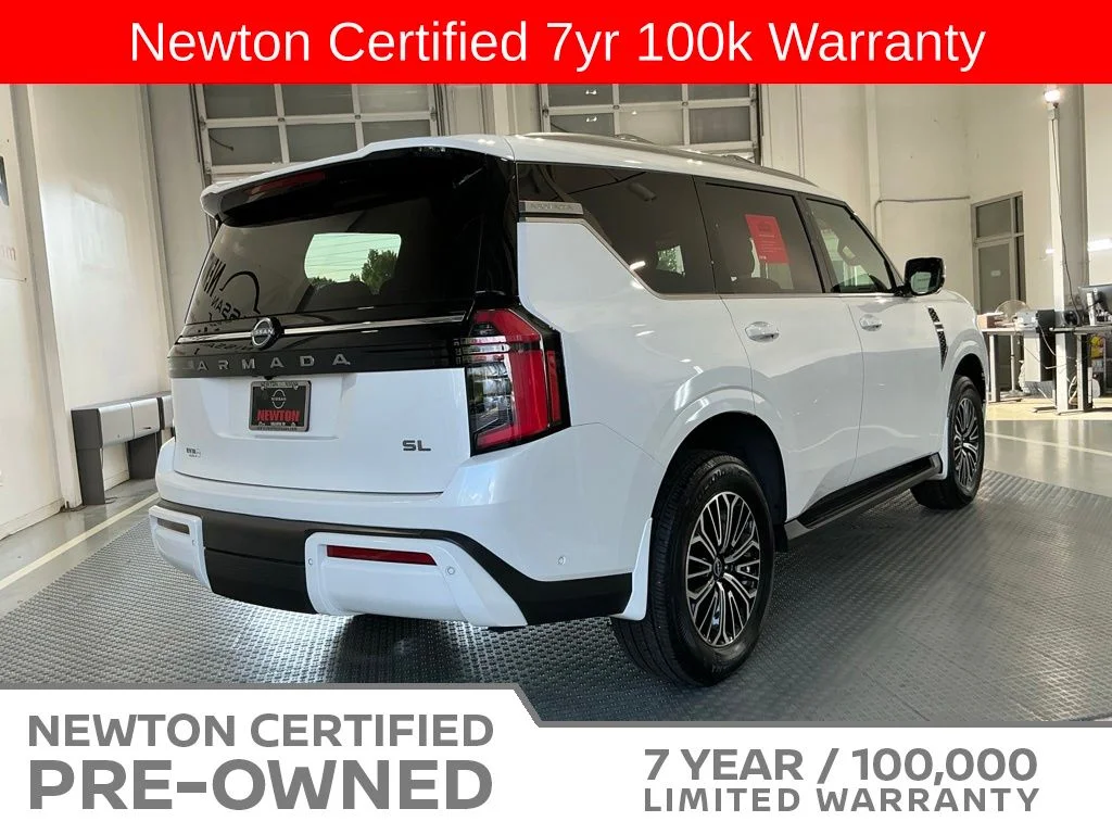 Certified Used 2025 Aspen White Nissan SL image 35