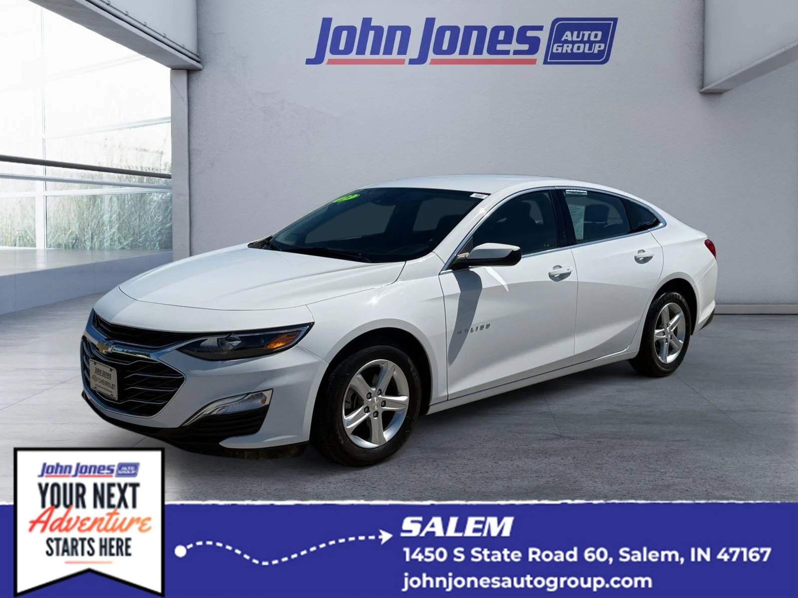 Used 2023 Summit White Chevrolet LS image 1