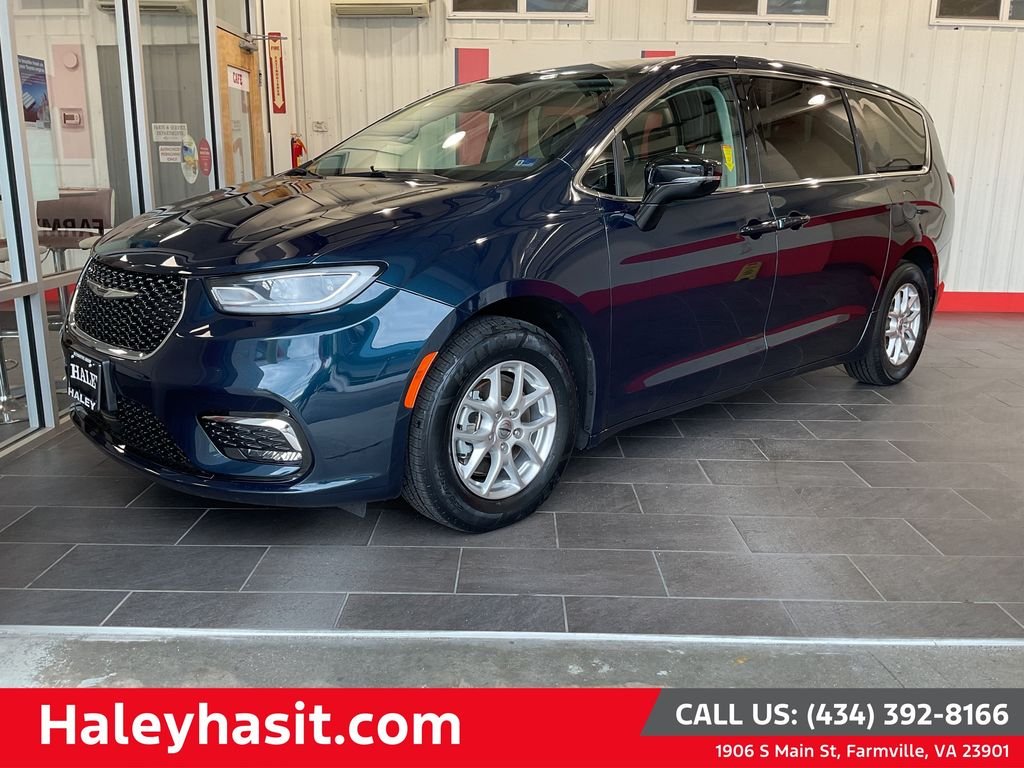 Used 2024 Blue Chrysler Touring L image 1