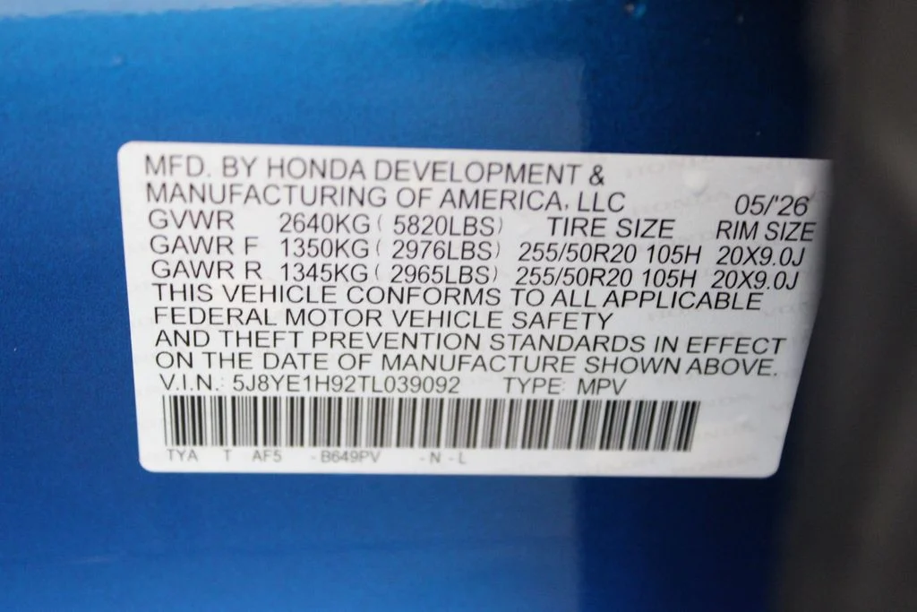 New 2026 Double Apex Blue Pearl Acura A-Spec Advance Package image 30