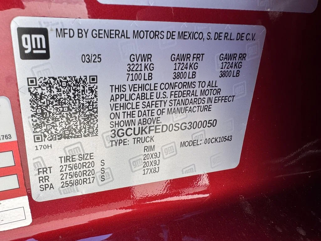 Used 2025 Red Chevrolet LT Trail Boss image 30