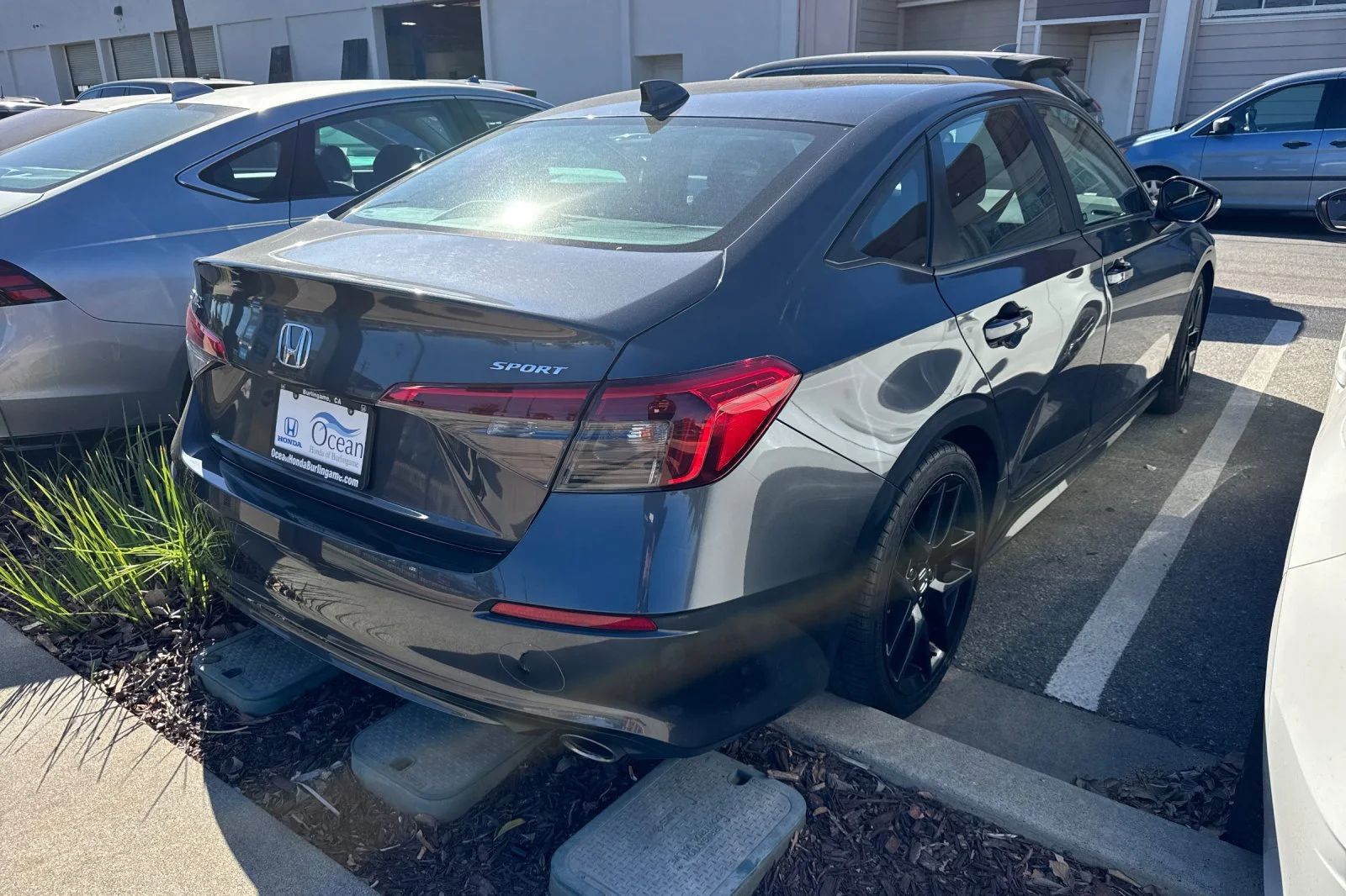 Certified Used 2022 Meteorite Gray Metallic Honda Sport image 5