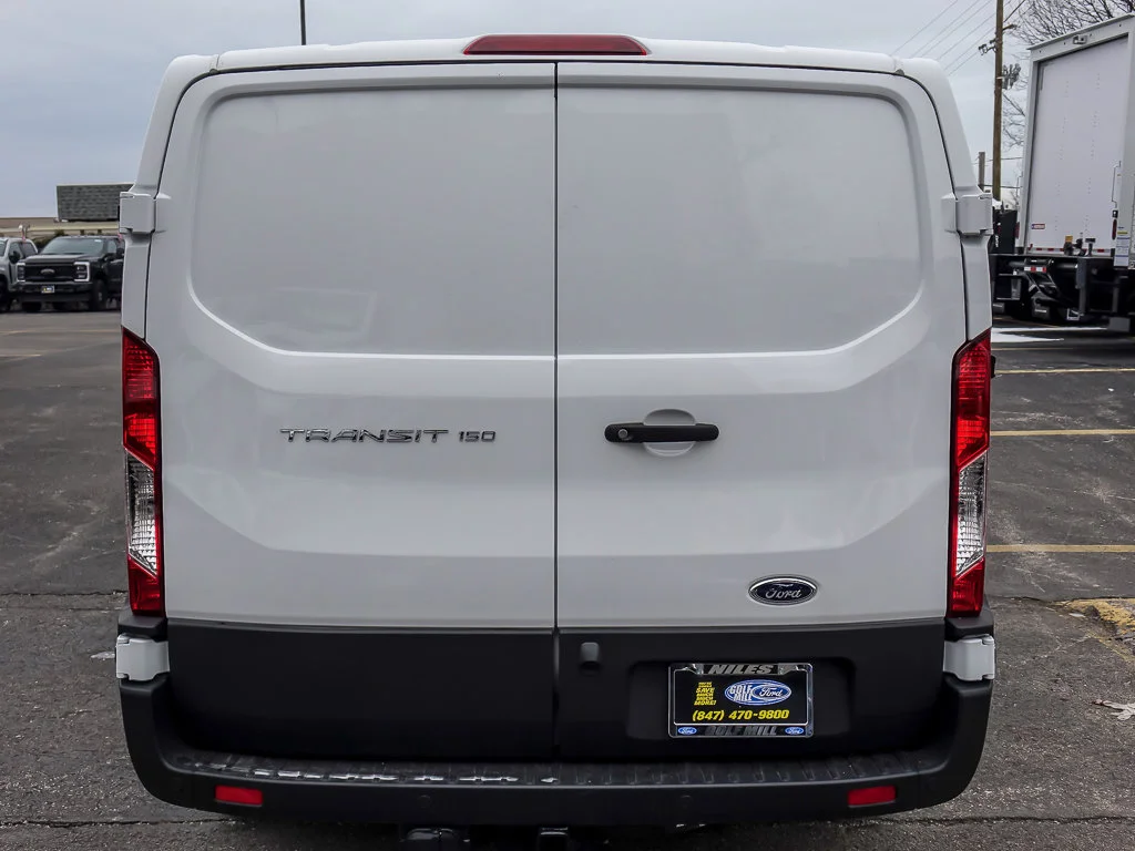 New 2025 Oxford White Ford T-150 148 LR RACKS & BINS image 1