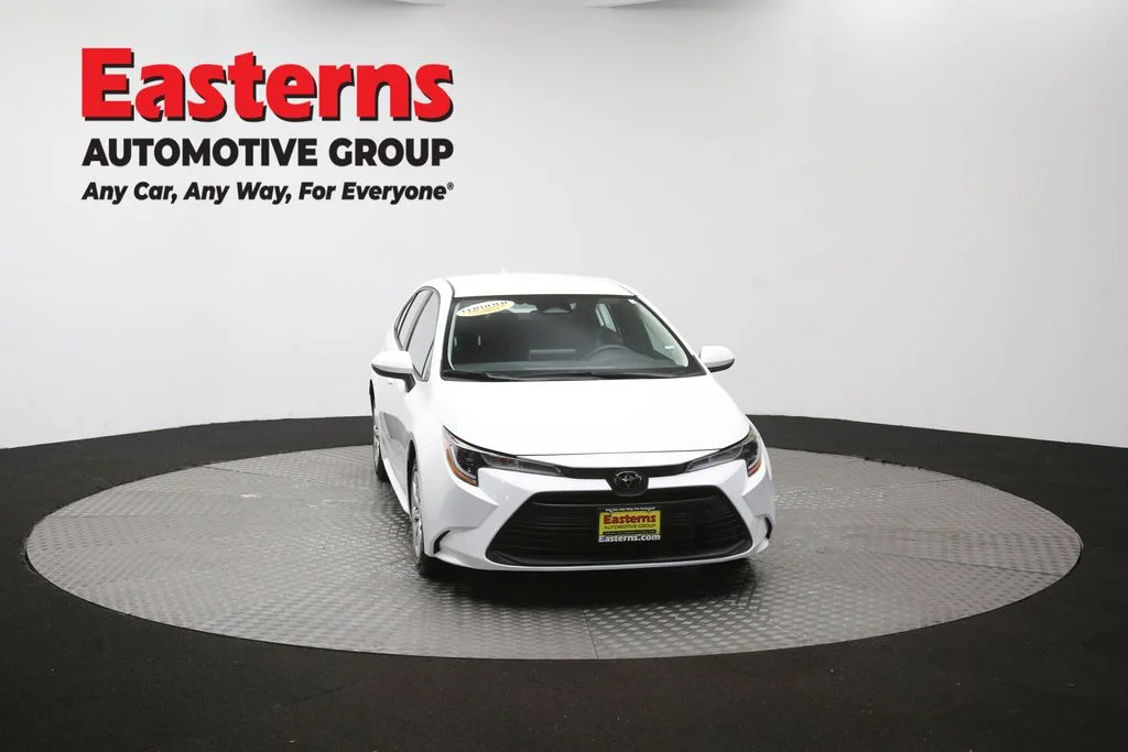 Used 2024 White Toyota LE image 50