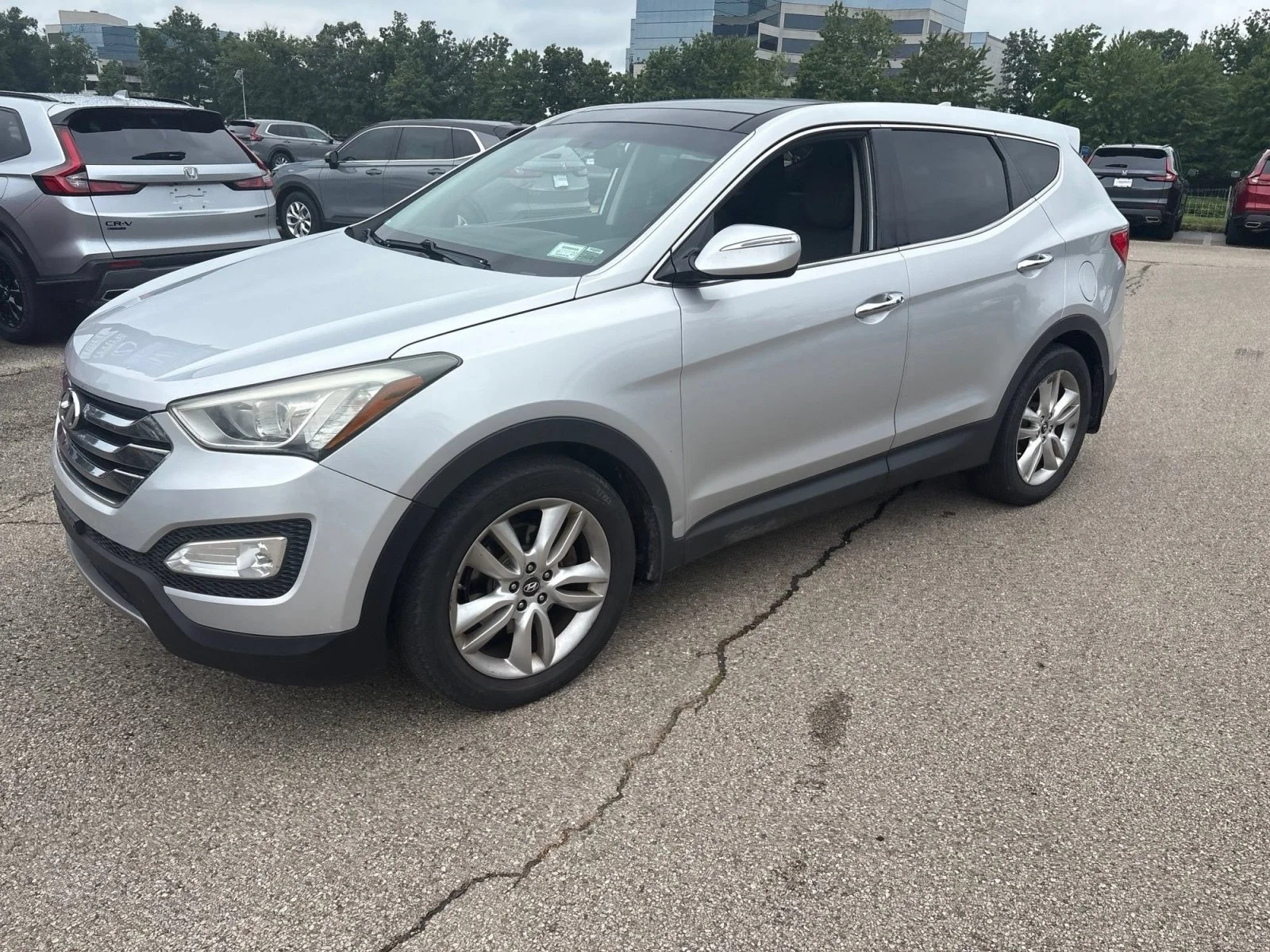Used 2013 Moonstone Silver Hyundai 2.0T Sport image 14