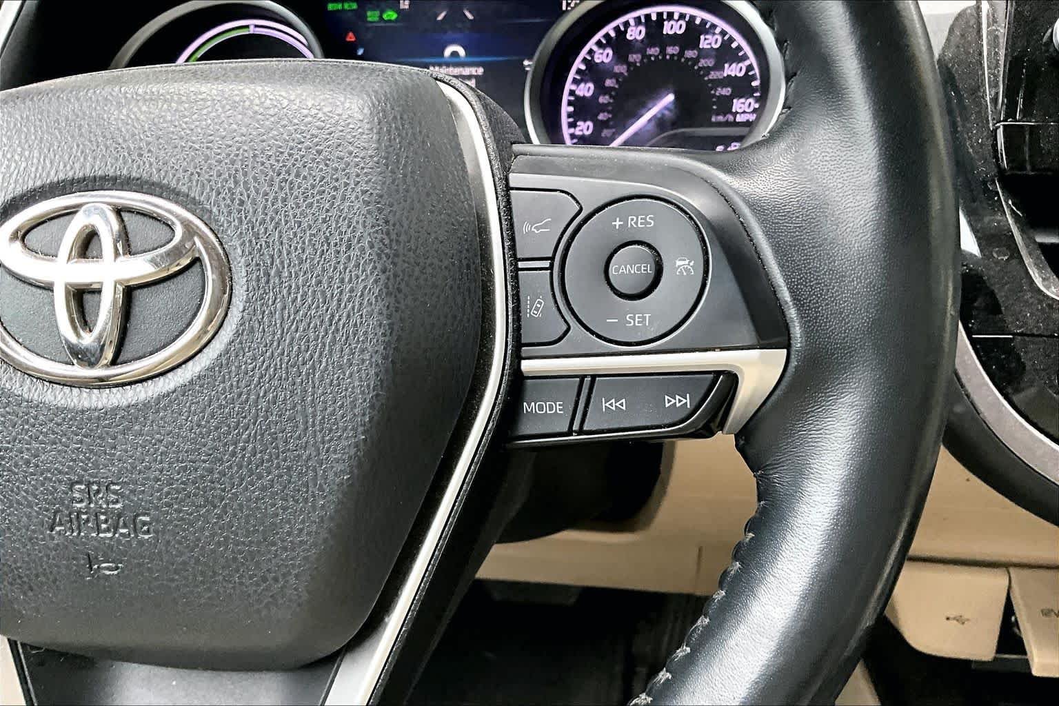 Used 2022 Ruby Flare Pearl Toyota Hybrid XLE image 23