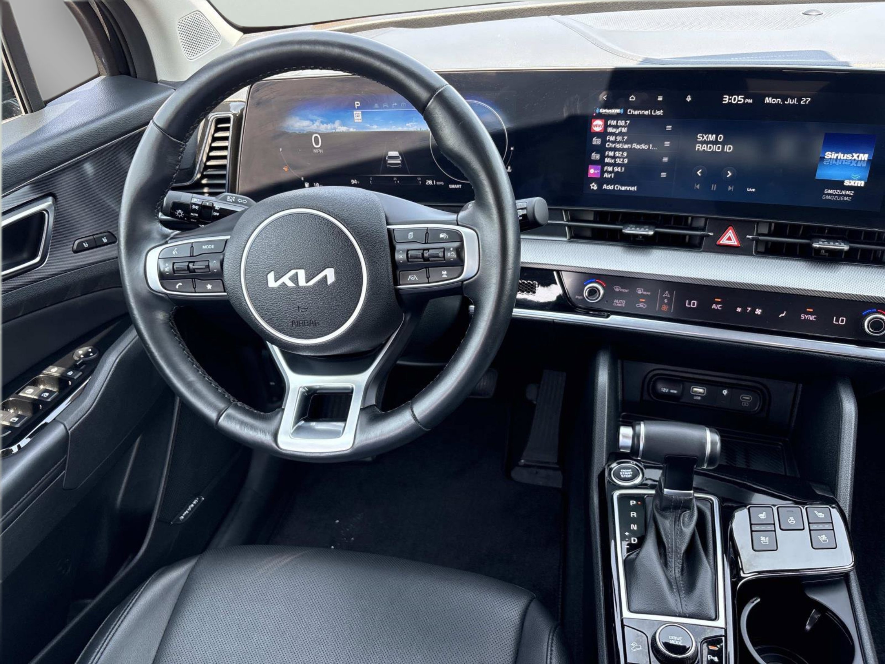 Used 2024 Ebony Black Kia SX-Prestige image 11