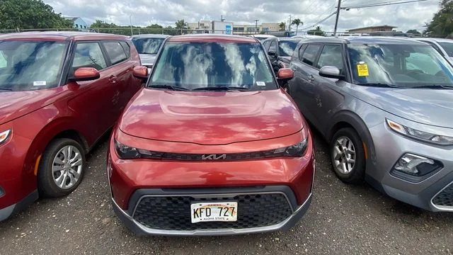 Certified Used 2023 Orange Kia LX image 7