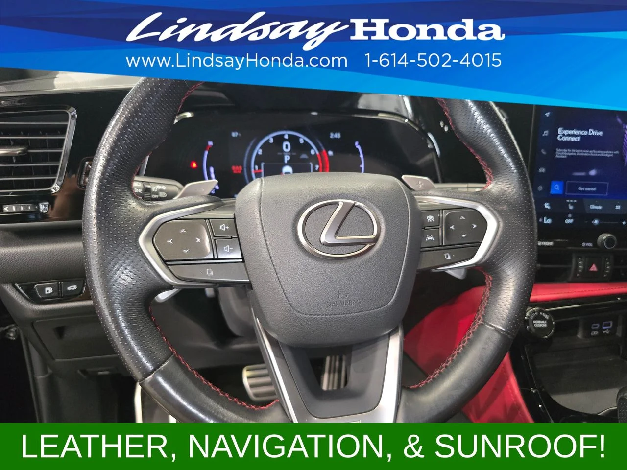 Used 2022 Obsidian Lexus 350 F SPORT Handling image 15