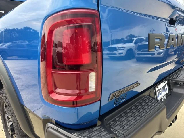 New 2027 Hydro Blue Pearl-Coat Paint RAM Rebel image 16