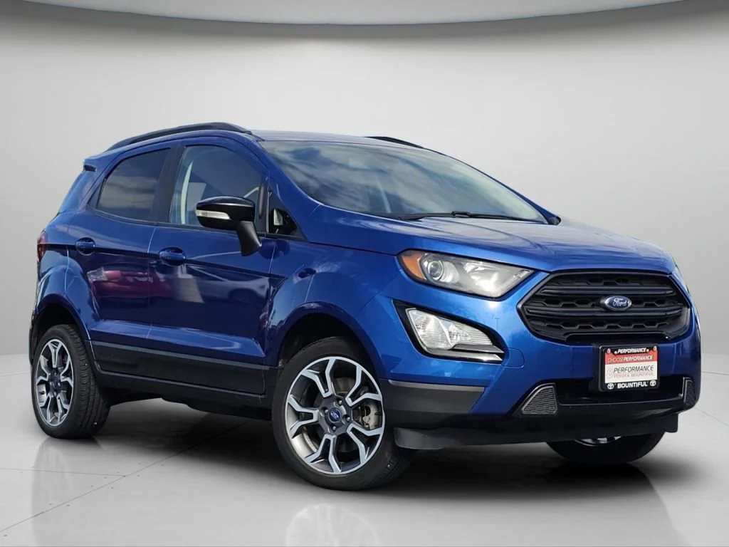 Used 2019 Ford Ecosport SES with VIN MAJ6S3JL3KC309323 for sale in Bountiful, UT