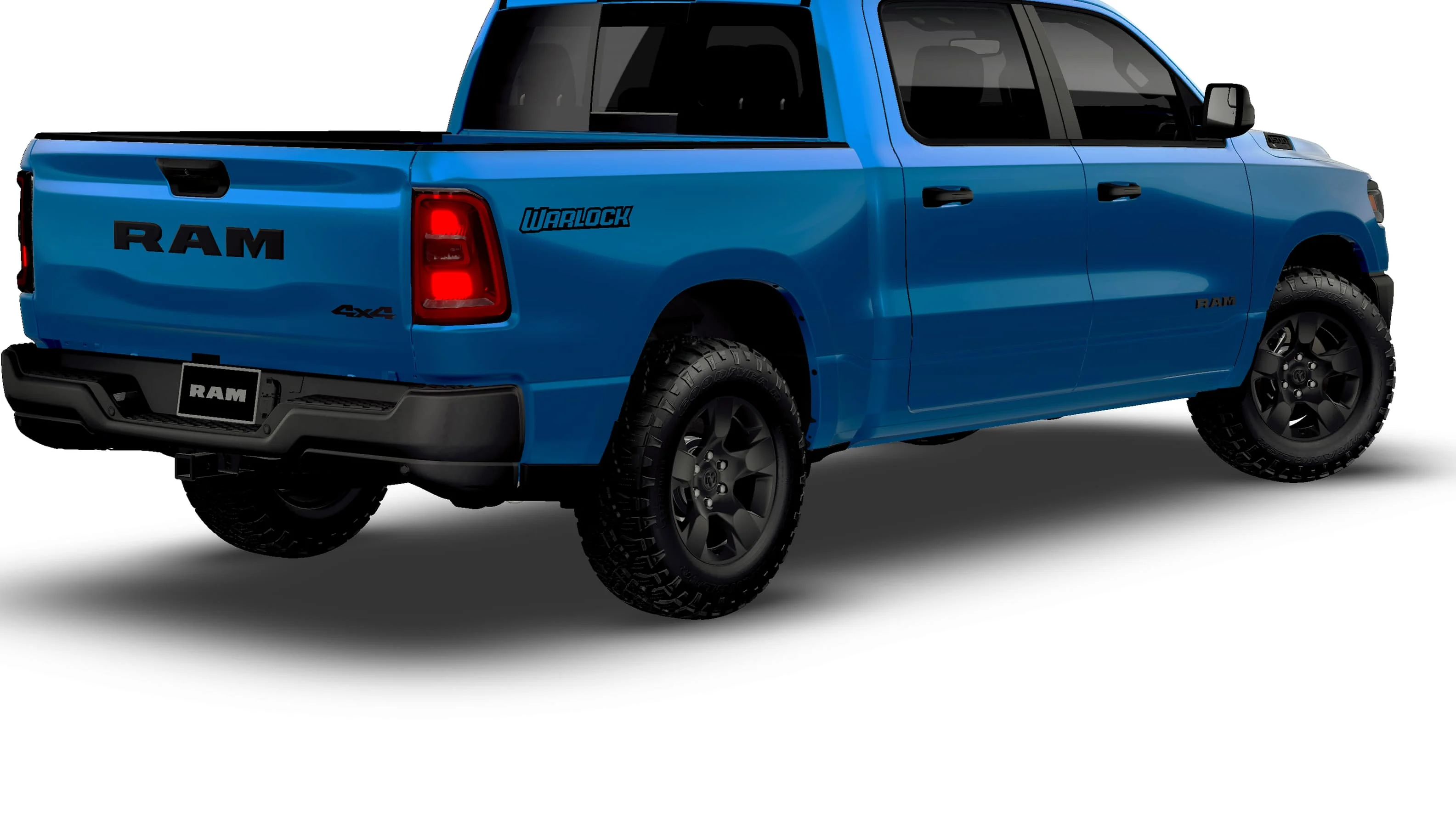 New 2026 Hydro Blue Pearl-Coat Exterior Paint RAM Warlock image 14