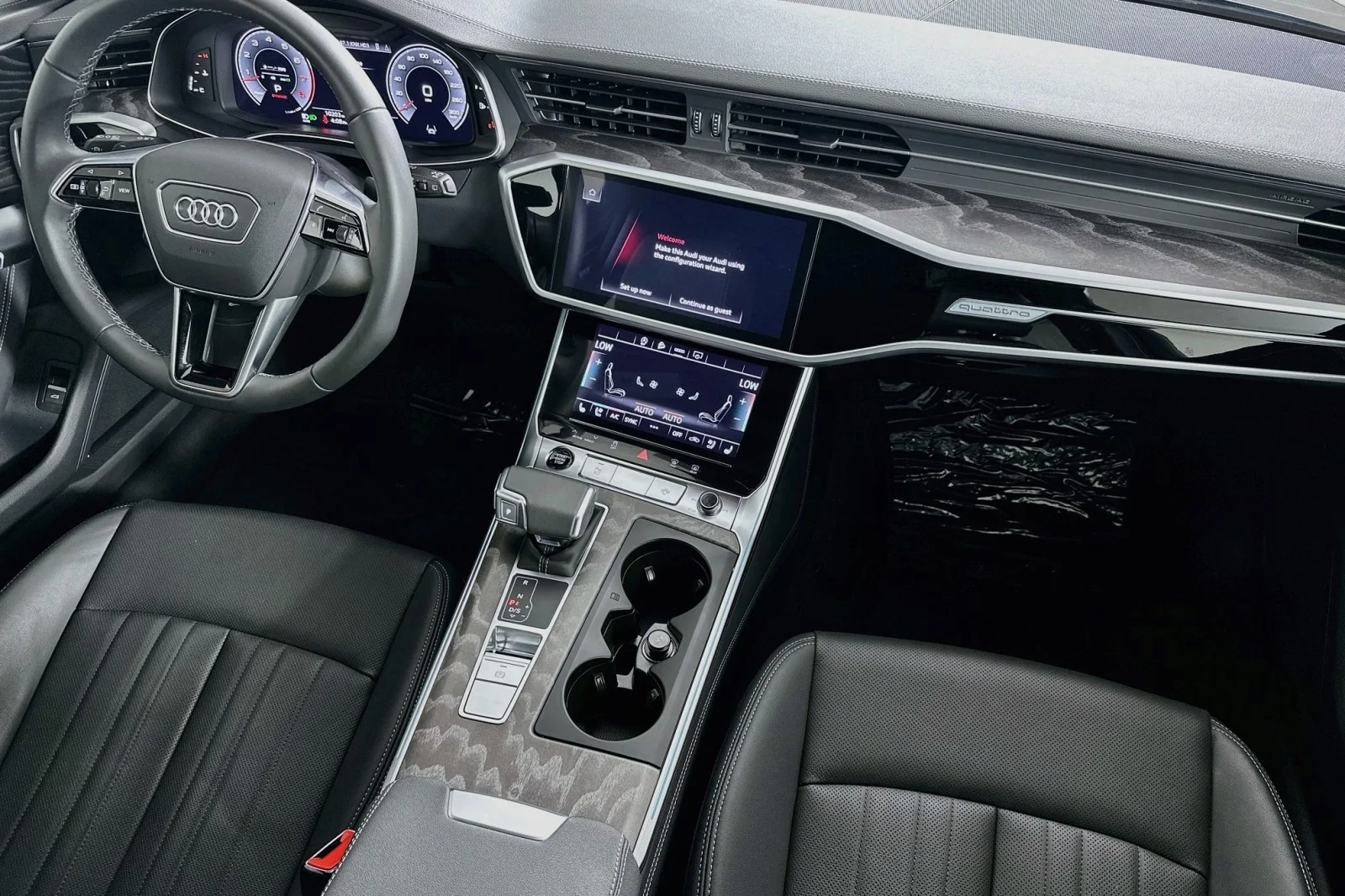 Used 2025 Mythos Black Metallic Audi Premium Plus image 6