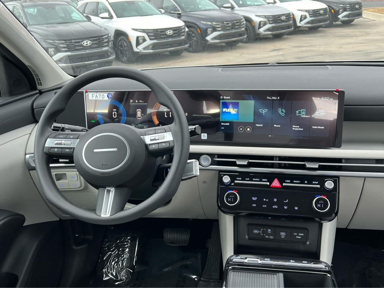 New 2026 Creamy White Pearl Hyundai Blue image 22