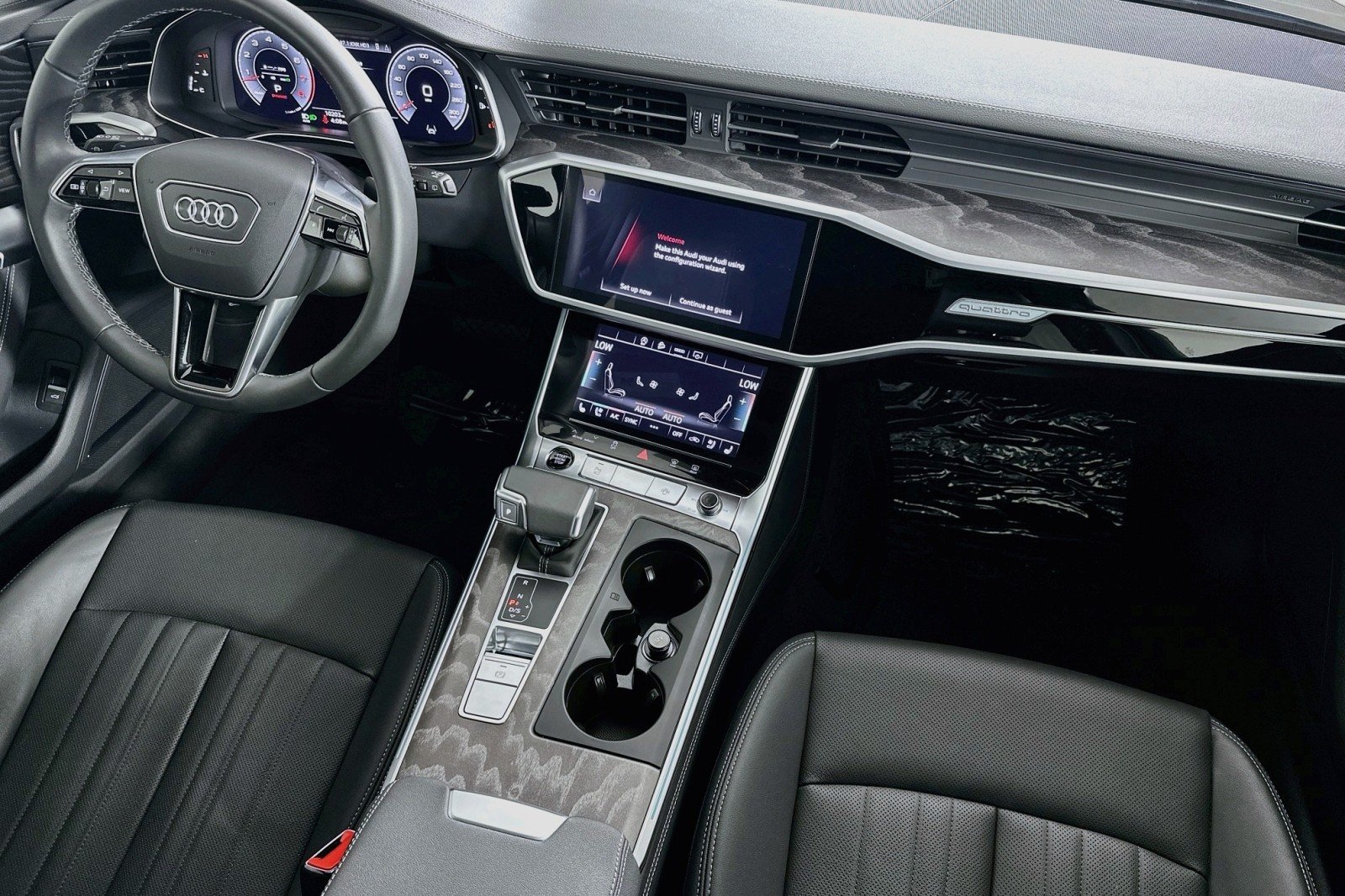 Used 2025 Mythos Black Metallic Audi Premium Plus image 6