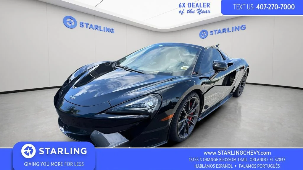 Used 2018 Black McLaren Spider image 1