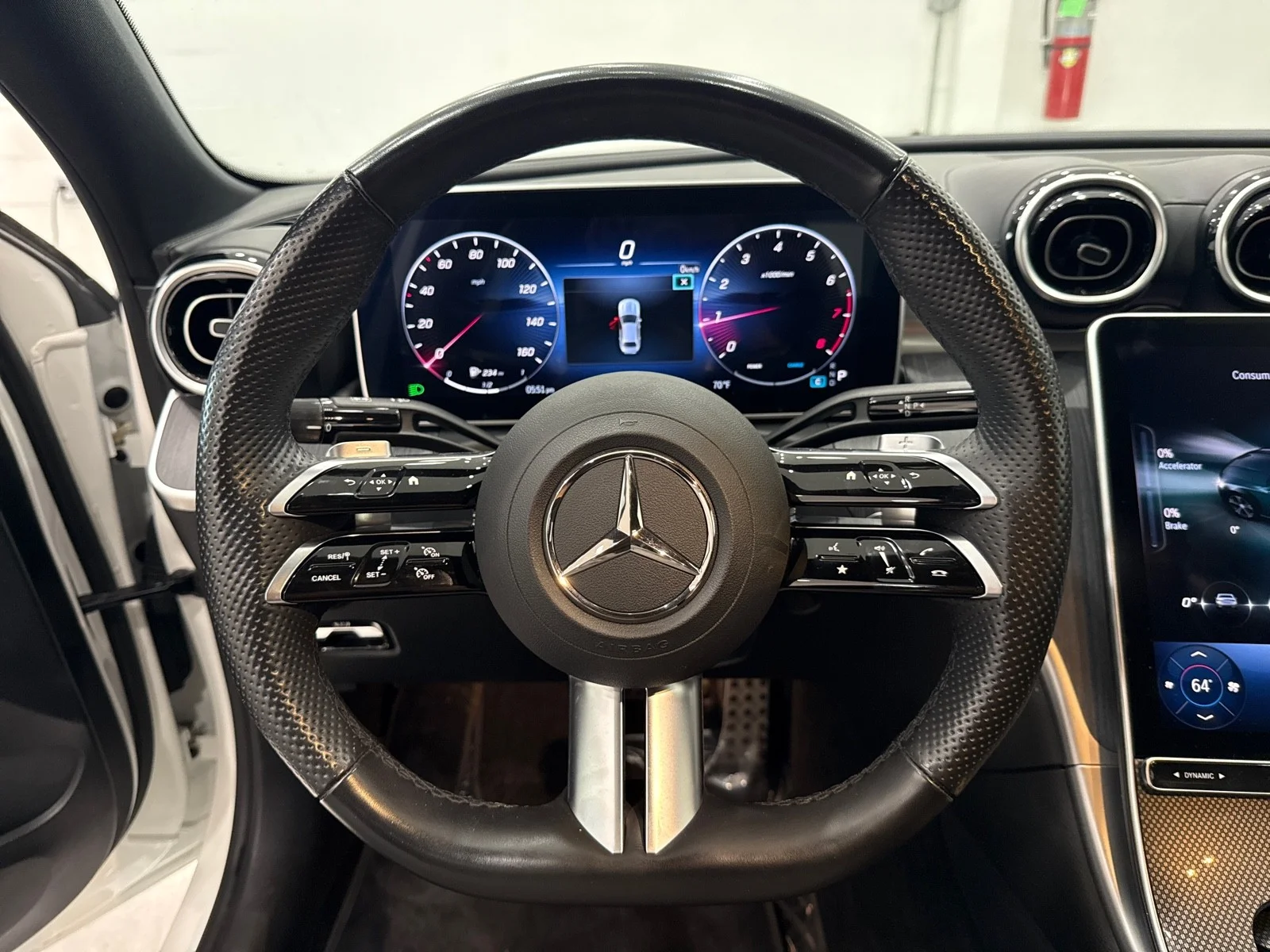 Used 2023 Polar White Mercedes-Benz C 300 4MATIC® SEDAN image 24