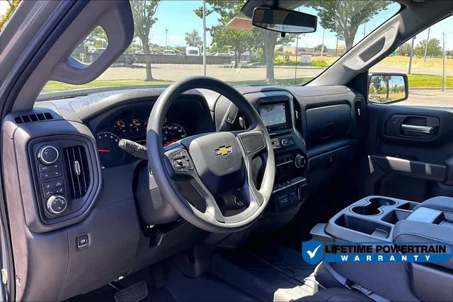 New 2025 Sterling Gray Metallic Chevrolet WT image 7
