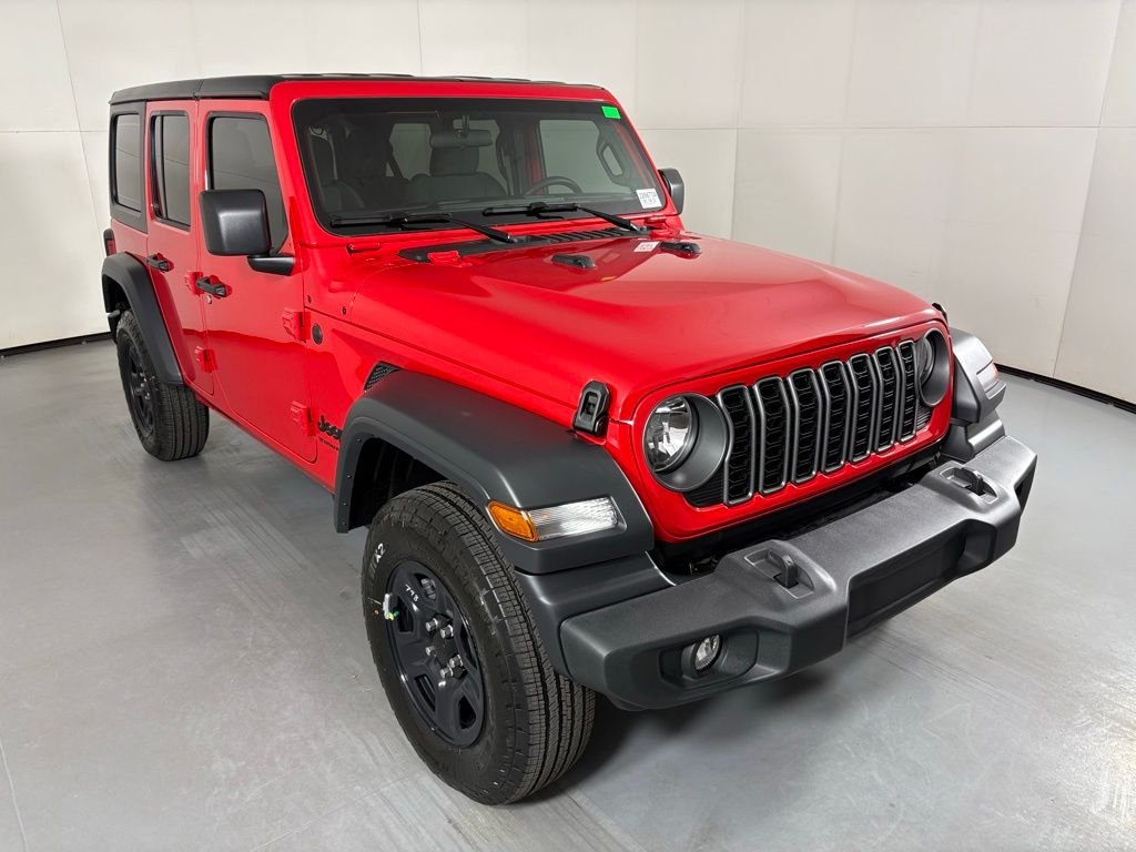 New 2026 Firecracker Red Clear-Coat Exterior Paint Jeep Sport image 2