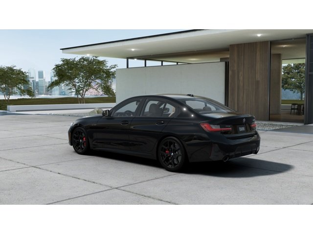 New 2026 Black Sapphire Metallic BMW 330i NA image 2