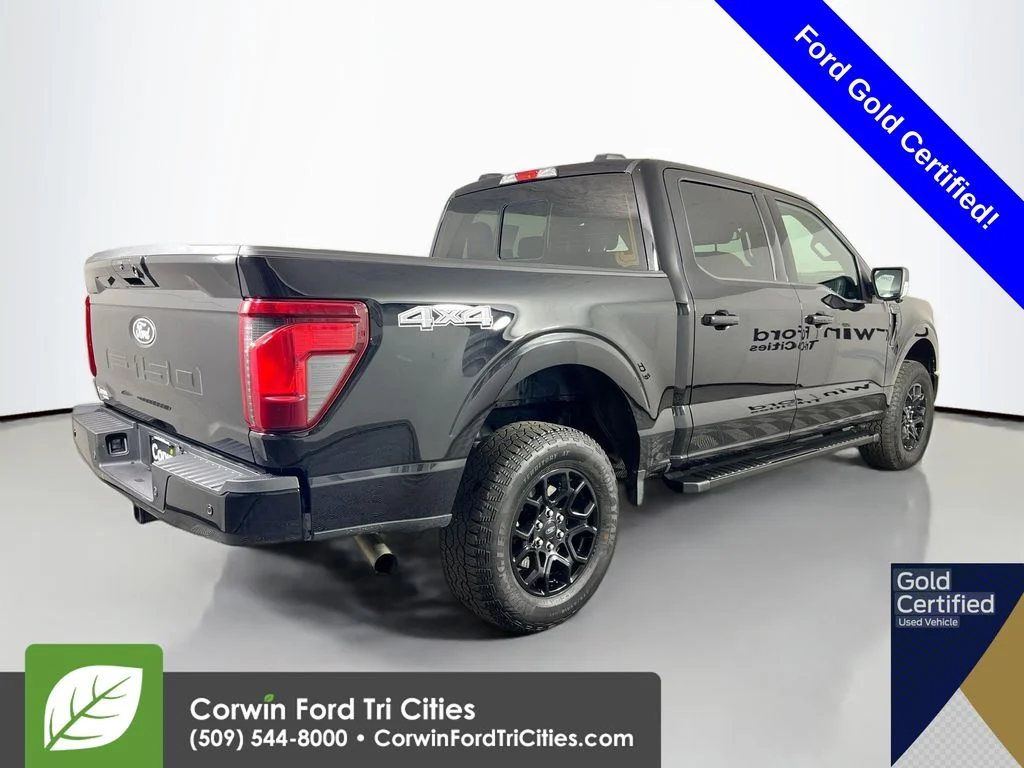 Certified Used 2025 Agate Black Metallic Ford XLT image 14
