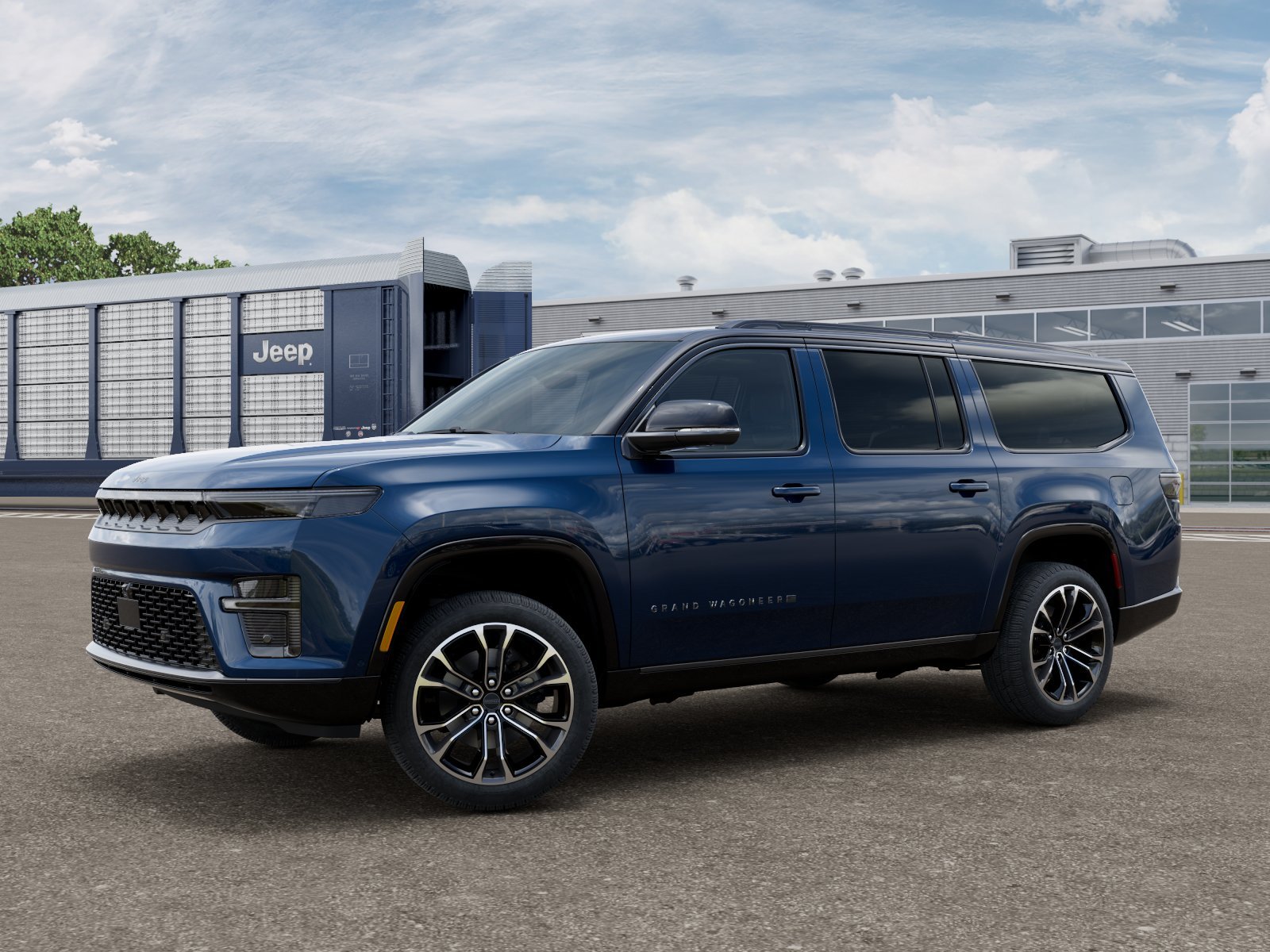 New 2026 Fathom Blue Pearlcoat Jeep Grand Wagoneer image 1