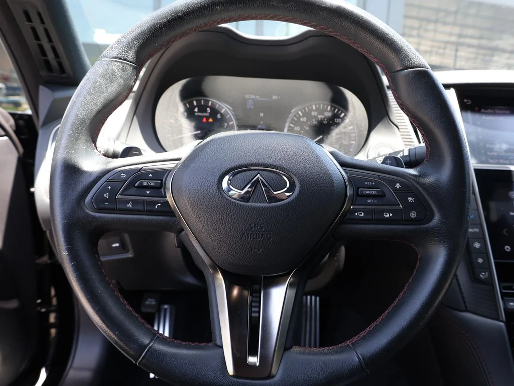 Certified Used 2023 Black INFINITI Red Sport 400 image 36