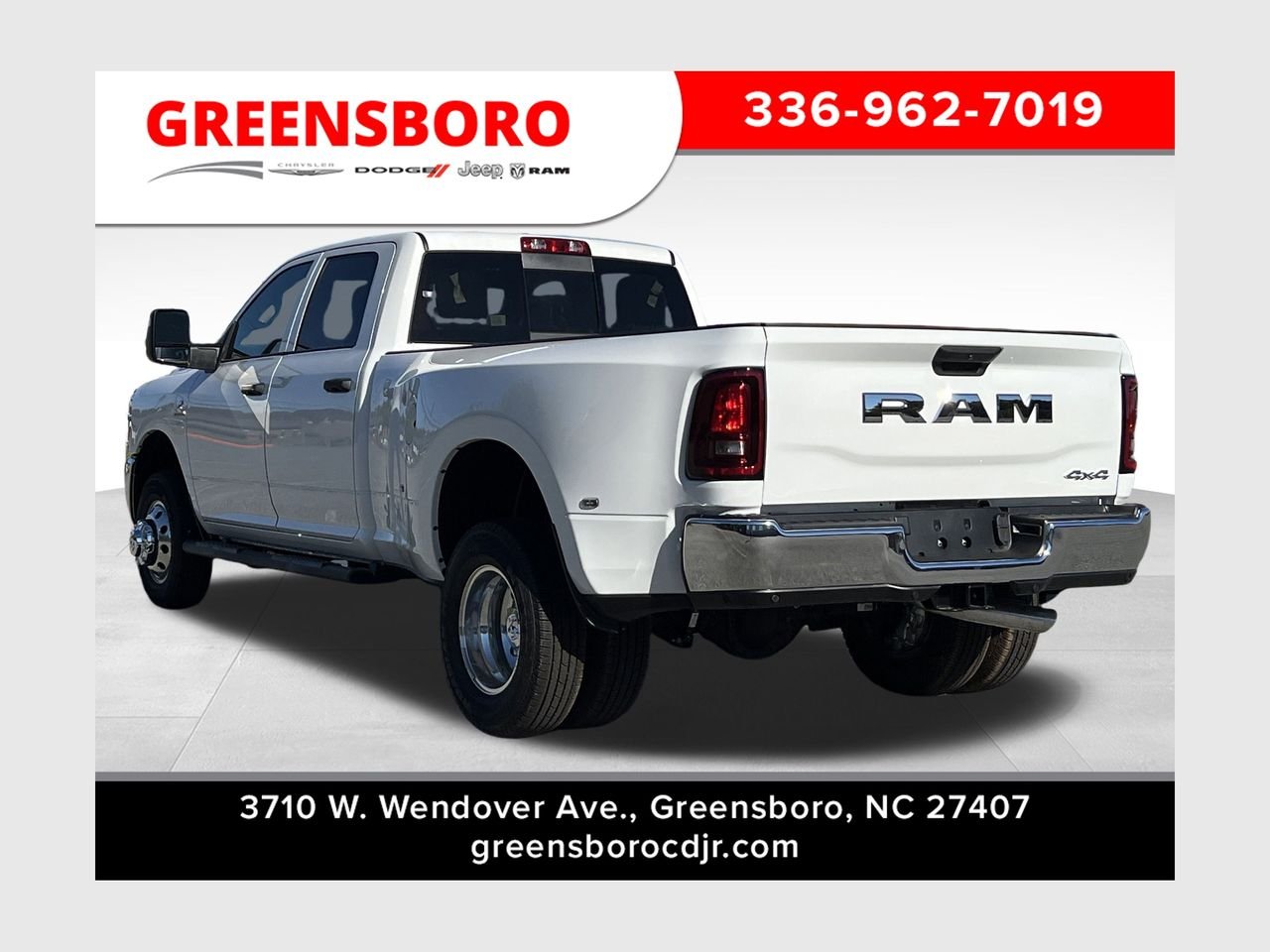 New 2026 Bright White Clear-Coat Exterior Paint RAM Tradesman image 1
