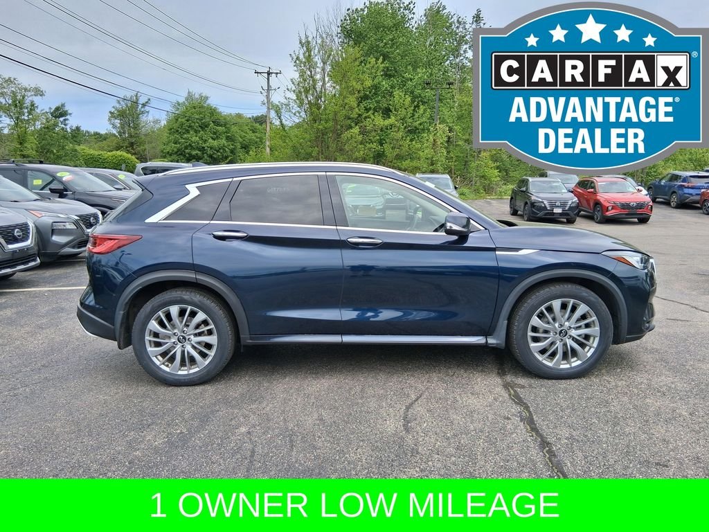 Used 2023 Blue INFINITI LUXE image 9