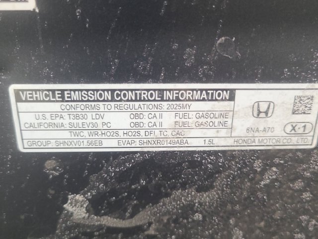 Certified Used 2025 Canyon River Blue Met Honda SE image 19