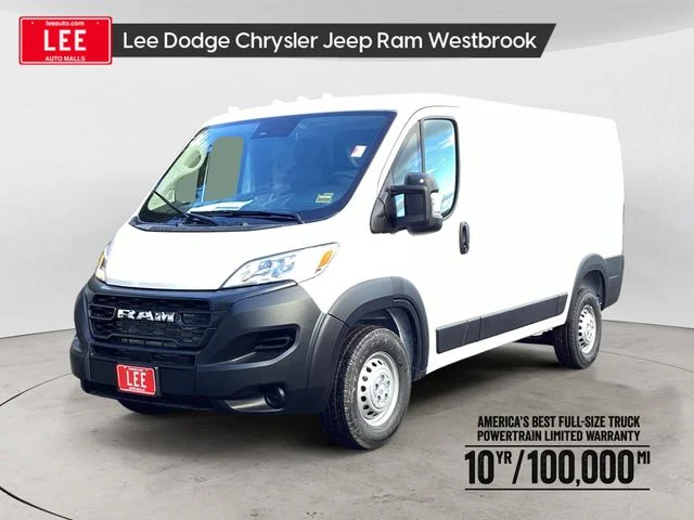 New 2026 Bright White Clearcoat Ram PROMASTER 1500 TRADESMAN CARGO VAN LOW ROOF 136