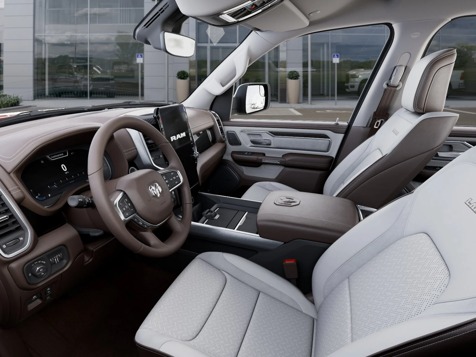 New 2026 Molten Red Pearl-Coat Exterior Paint RAM Laramie image 22