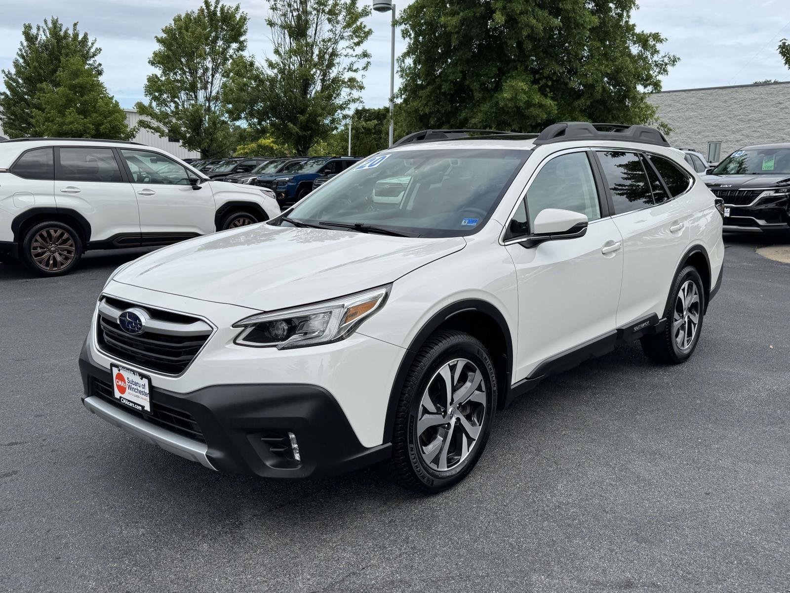 Used 2020 Crystal White Pearl Subaru Limited XT image 5