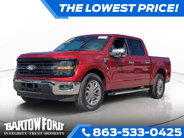 Certified Used 2026 Red Ford XLT image 1