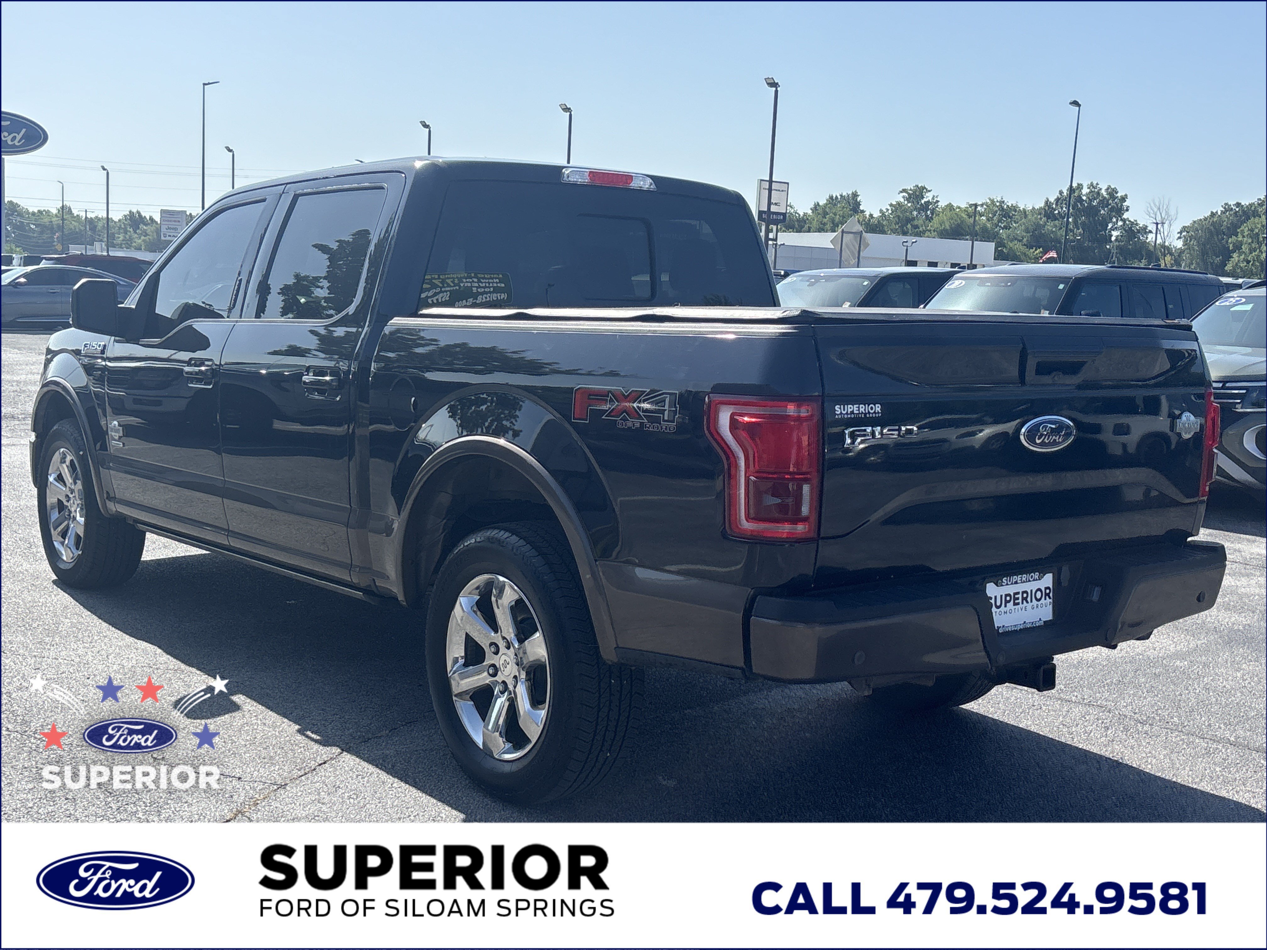 Used 2015 Tuxedo Black Metallic Ford King Ranch 4WD image 9