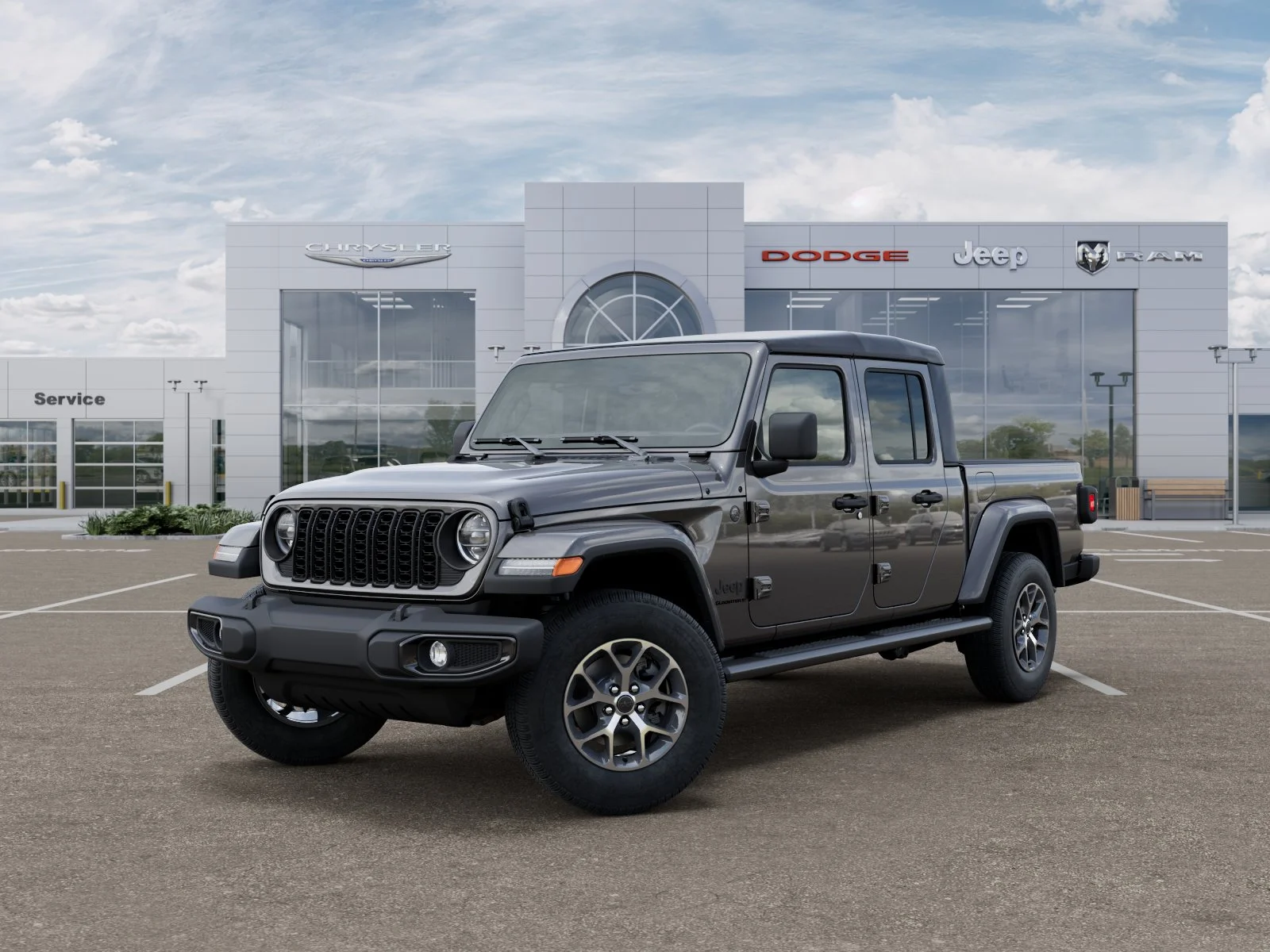 New 2026 Granite Crystal Metallic Clearcoat Jeep Sport S image 28