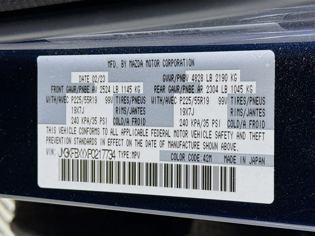 Used 2023 Crystal Blue Mazda 2.5 Turbo Signature image 34