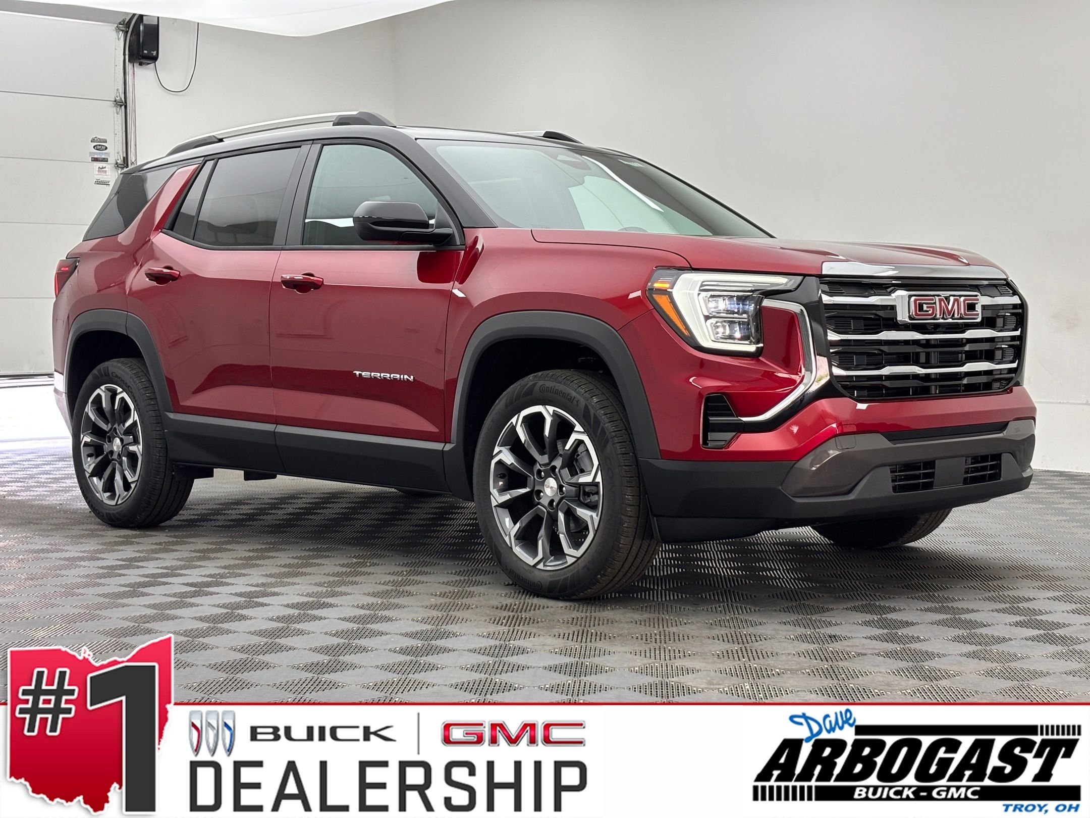 New 2027 Volcanic Red Tintcoat GMC Elevation image 1