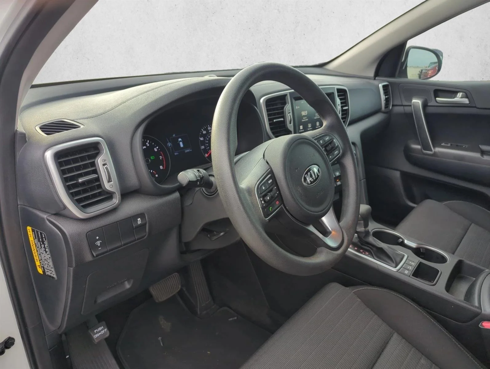 Used 2017 Clear White Kia LX image 12