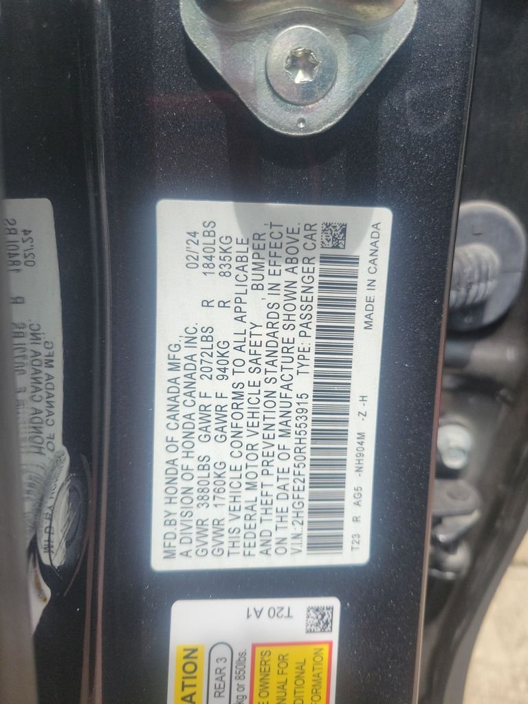 Used 2024 Gray Honda Sport image 38