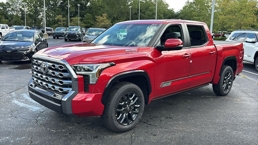 New 2026 Supersonic Red <sup>1</sup> Toyota Tundra Platinum image 3