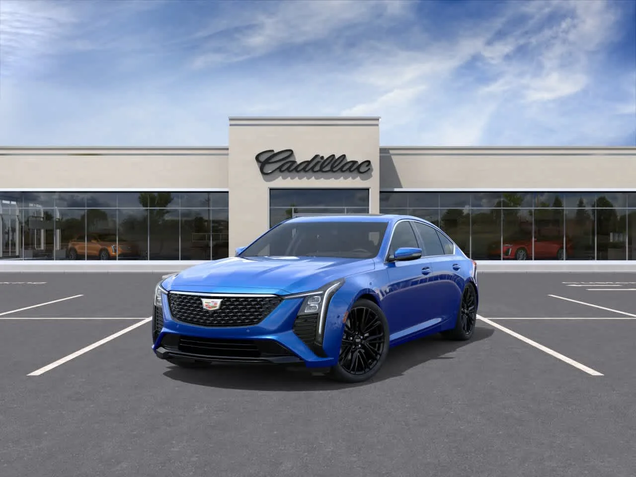 New 2026 Coastal Blue Metallic Cadillac Premium Luxury image 8