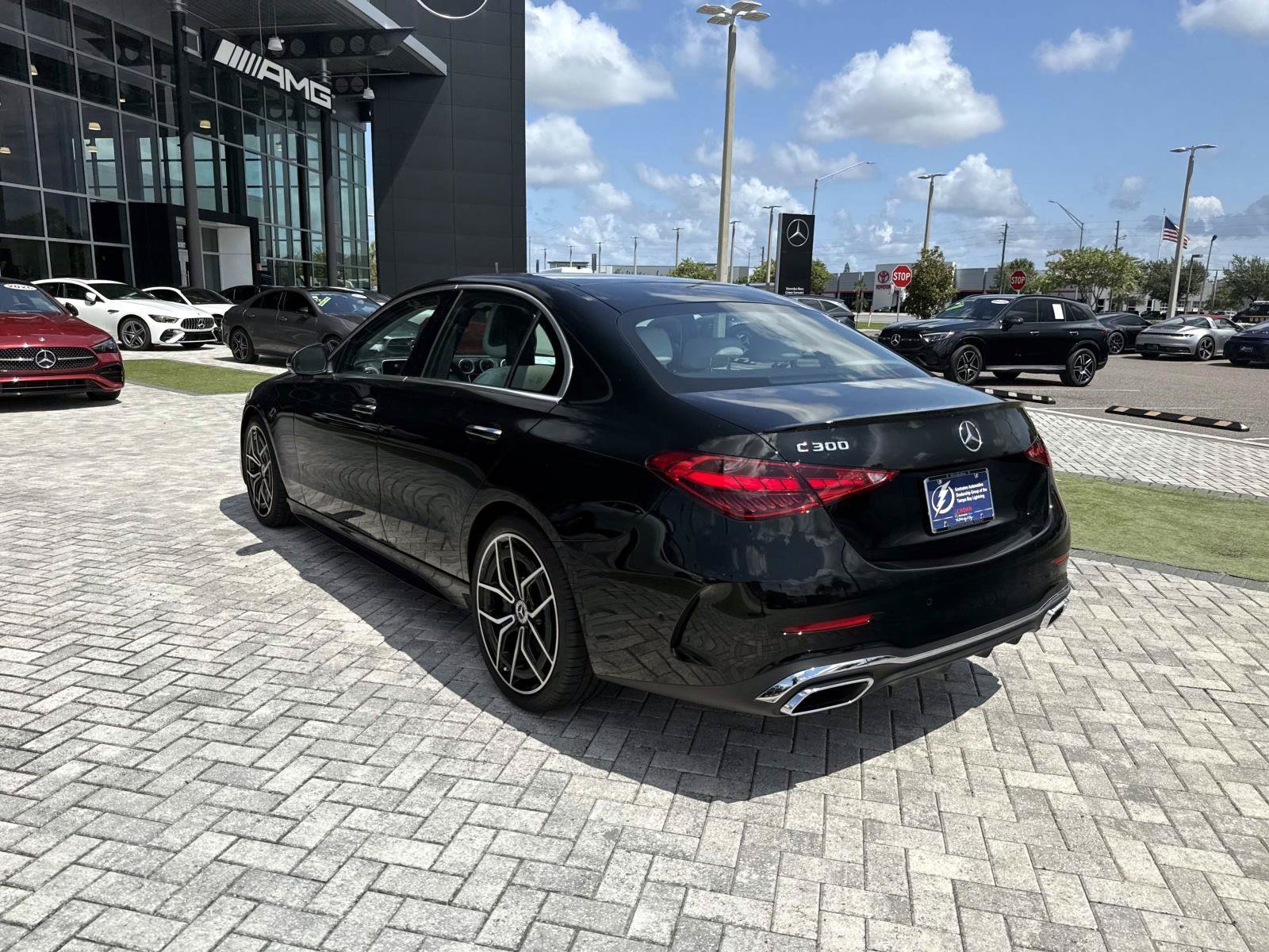New 2026 Black Mercedes-Benz C 300 Sedan image 4
