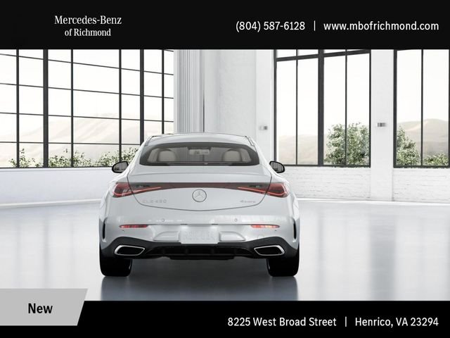 New 2026 MANUFAKTUR Moonlight White Metallic Mercedes-Benz CLE 450 image 25