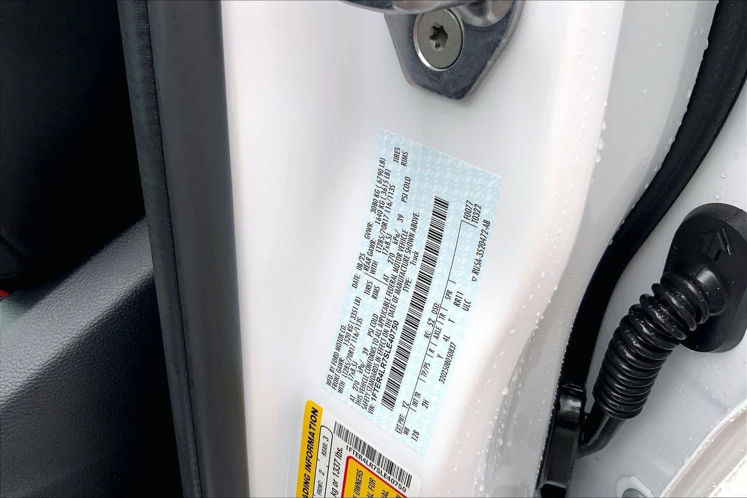 Used 2025 Oxford White Ford Raptor image 37