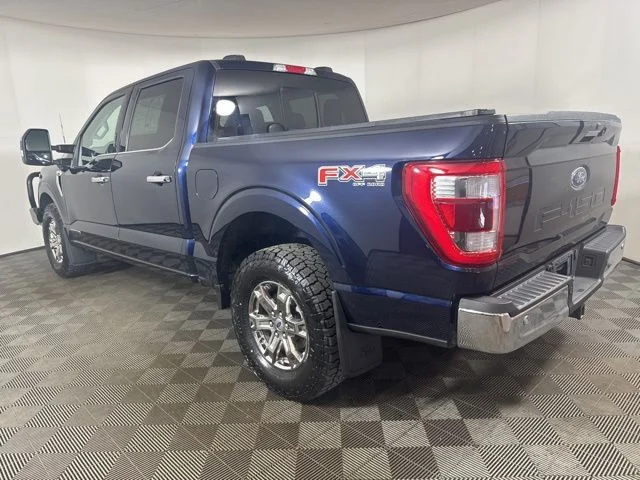 Used 2023 Blue Metallic Ford Lariat image 6